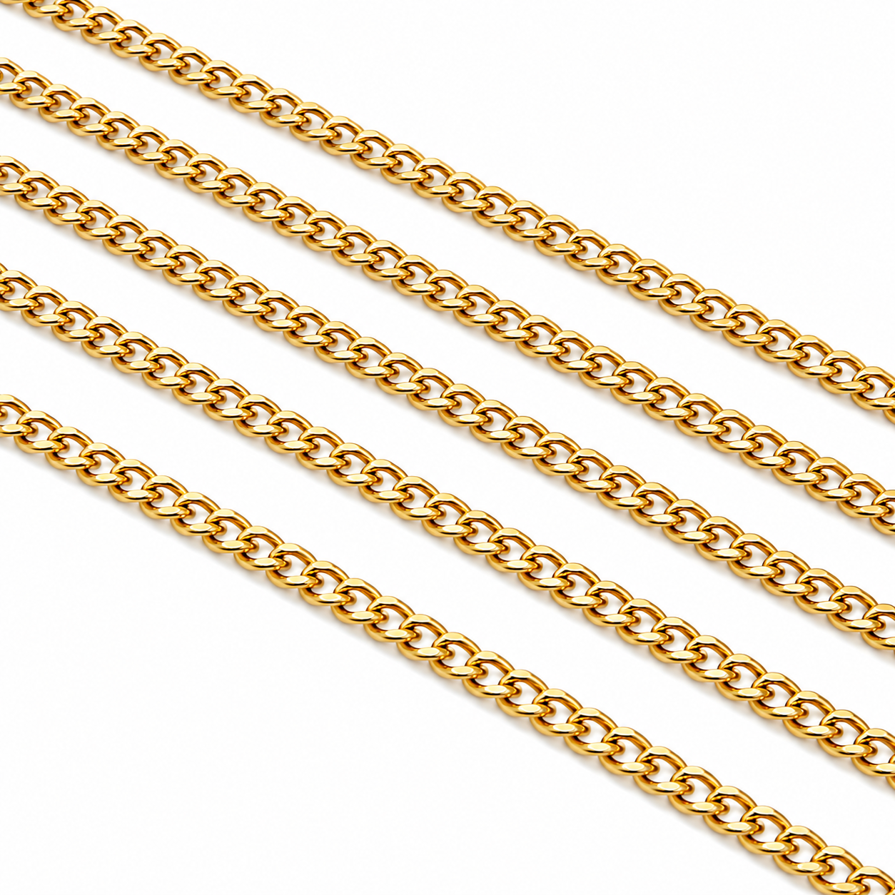Collana - 18 carati Oro giallo - Made in Italy - Handmade