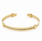 Bracciale - 18 carati Oro giallo, Oro bianco - Made inItaly - Handmade