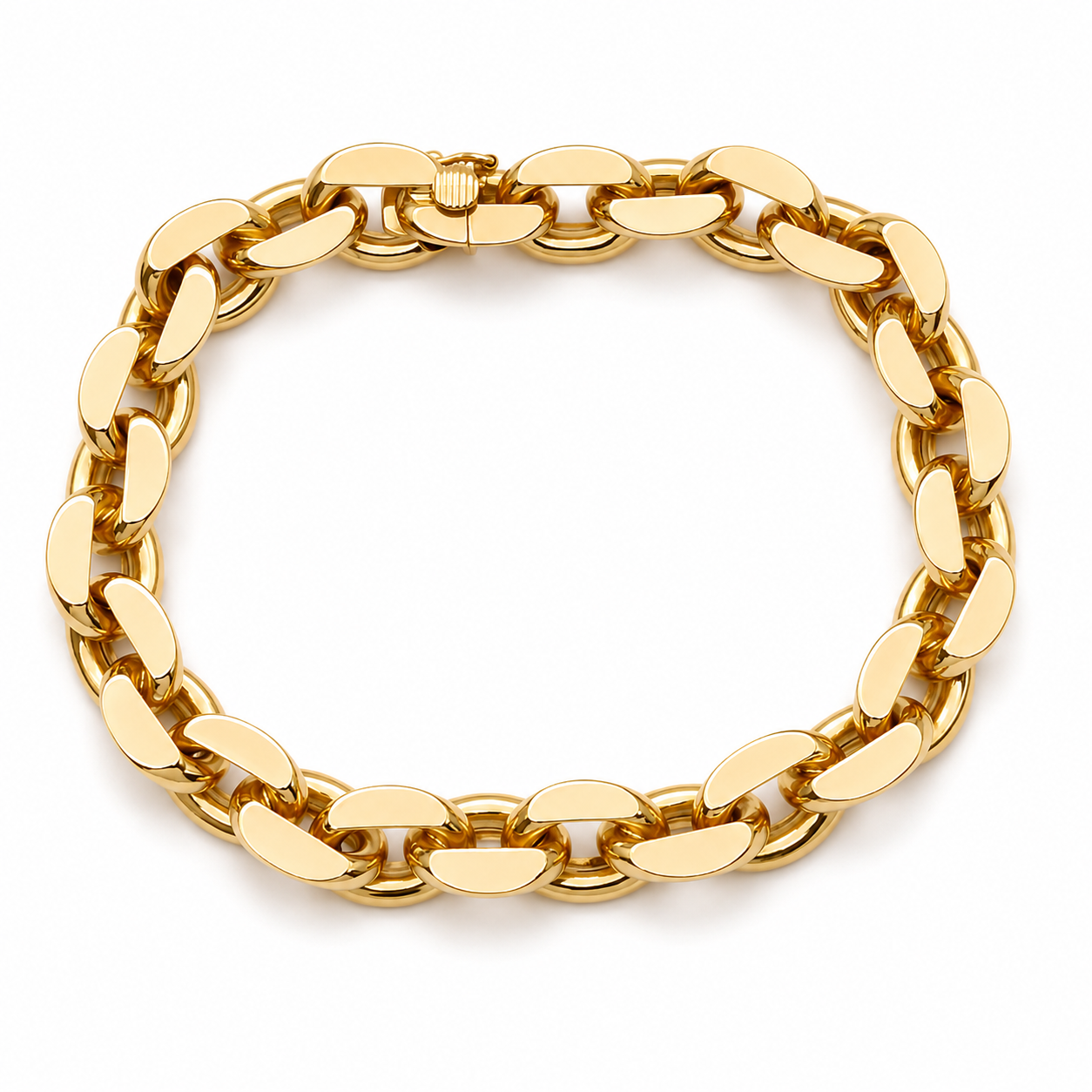 Bracciale - 18 carati Oro giallo - Made in Italy - Handmade