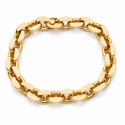 Bracciale - 18 carati Oro giallo - Made in Italy - Handmade