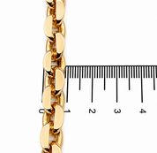 Bracciale - 18 carati Oro giallo - Made in Italy - Handmade