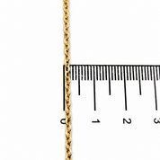 Collana - 18 carati Oro giallo - Made in Italy - Handmade