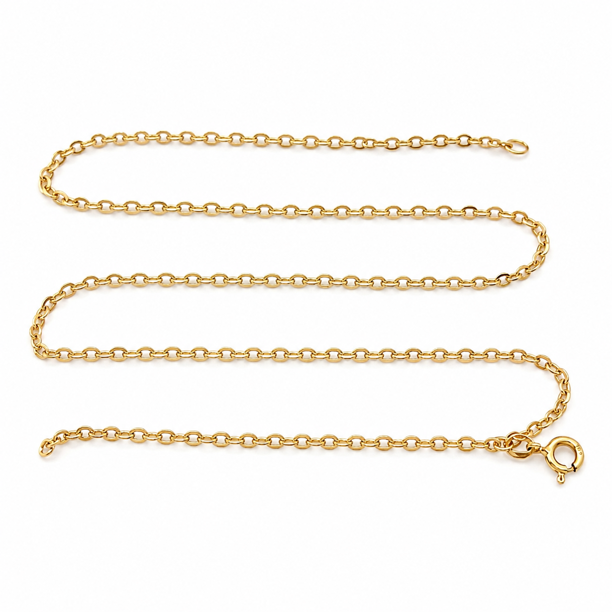 Collana - 18 carati Oro giallo - Made in Italy - Handmade