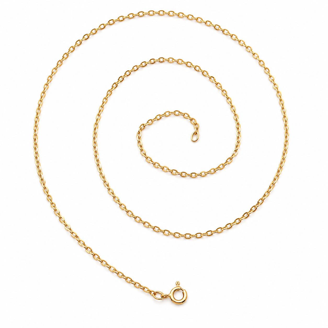 Collana - 18 carati Oro giallo - Made in Italy - Handmade