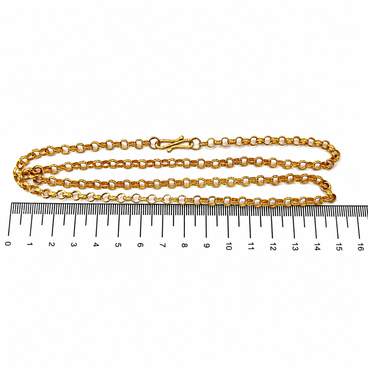 Collana - 18 carati Oro giallo - Made in Italy - Handmade