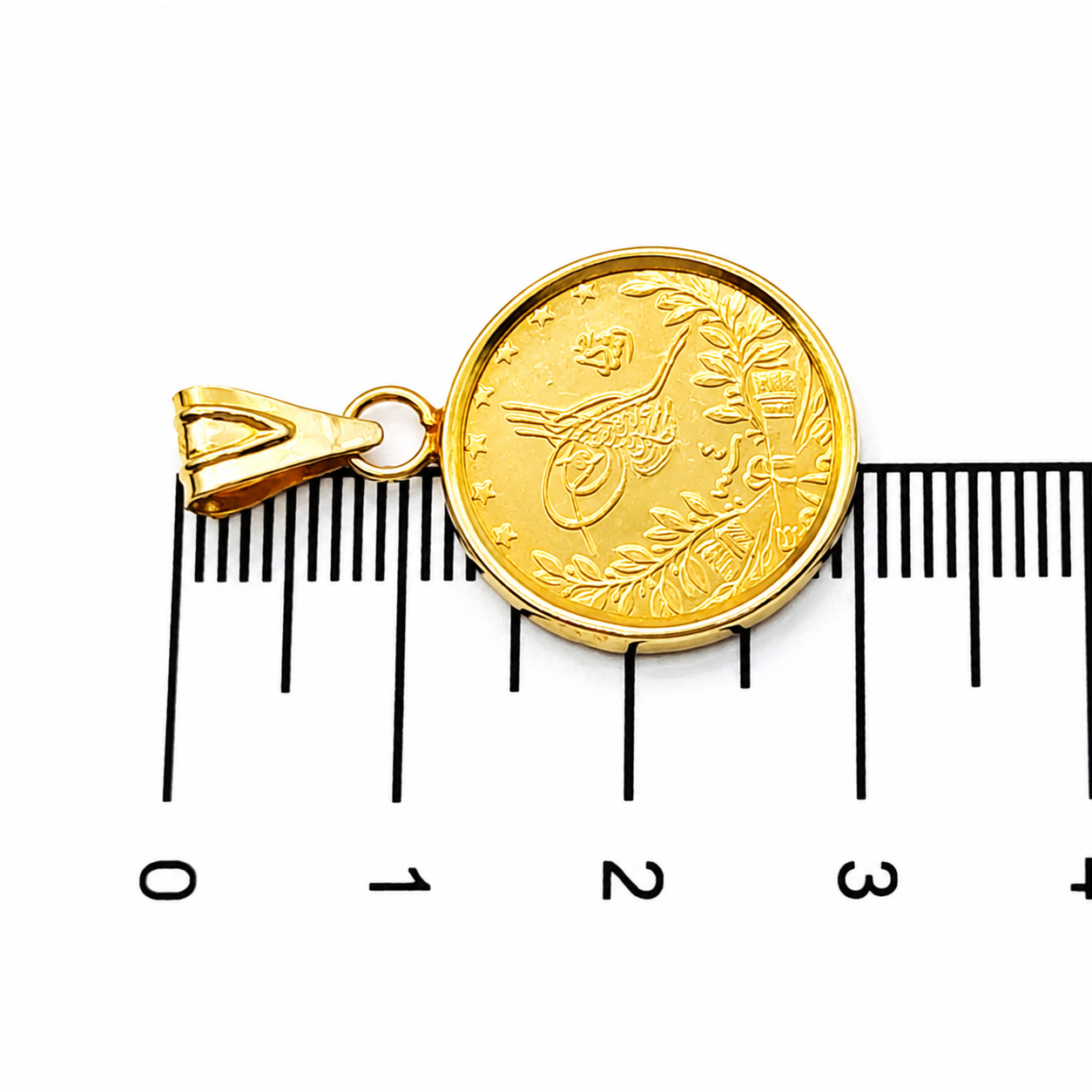 Ciondolo - 14 carati Oro giallo - Made in Italy - Handmade