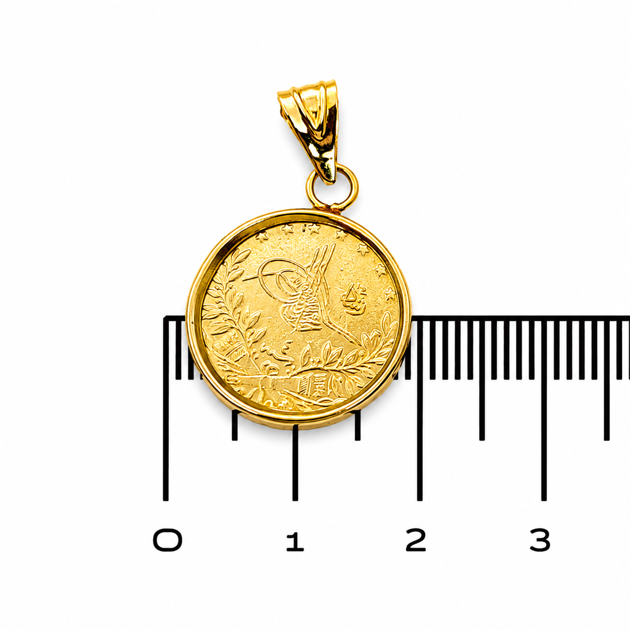 Ciondolo - 14 carati Oro giallo - Made in Italy - Handmade