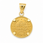 Ciondolo - 14 carati Oro giallo - Made in Italy - Handmade