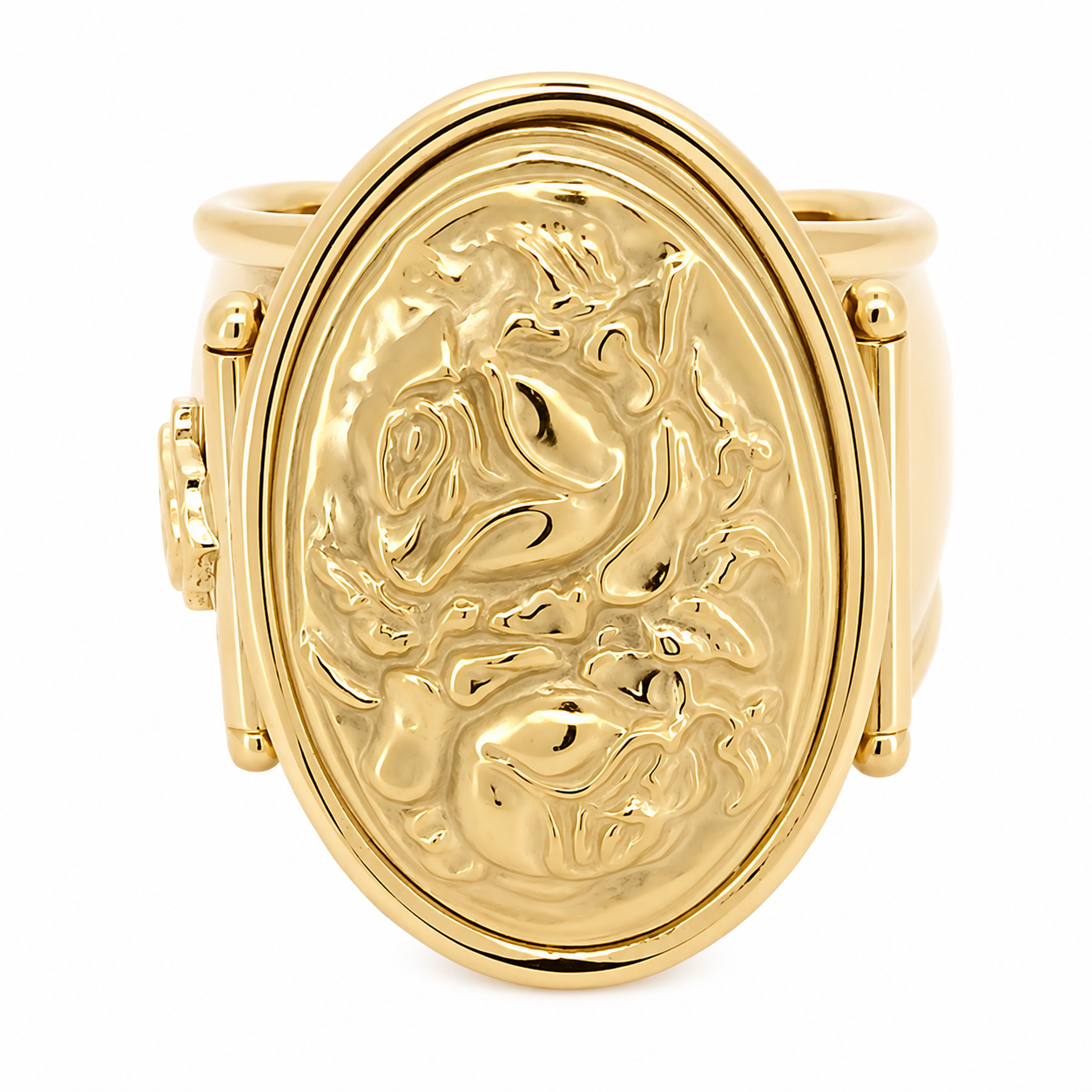 Anello - 18 carati Oro giallo - Made in Italy - Handmade