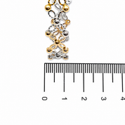 Bracciale - 18 carati Oro giallo, Oro bianco - Made in Italy - Anello
