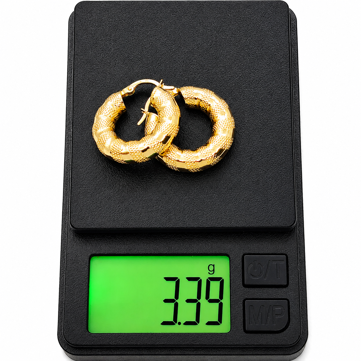 Orecchini - 18 carati Oro giallo - Made in Italy - Handmade