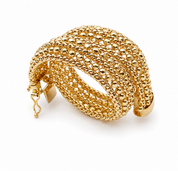 Bracciale - 18 carati Oro giallo - Made in Italy - Handmade