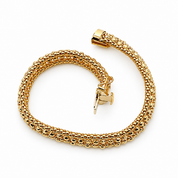 Bracciale - 18 carati Oro giallo - Made in Italy - Handmade