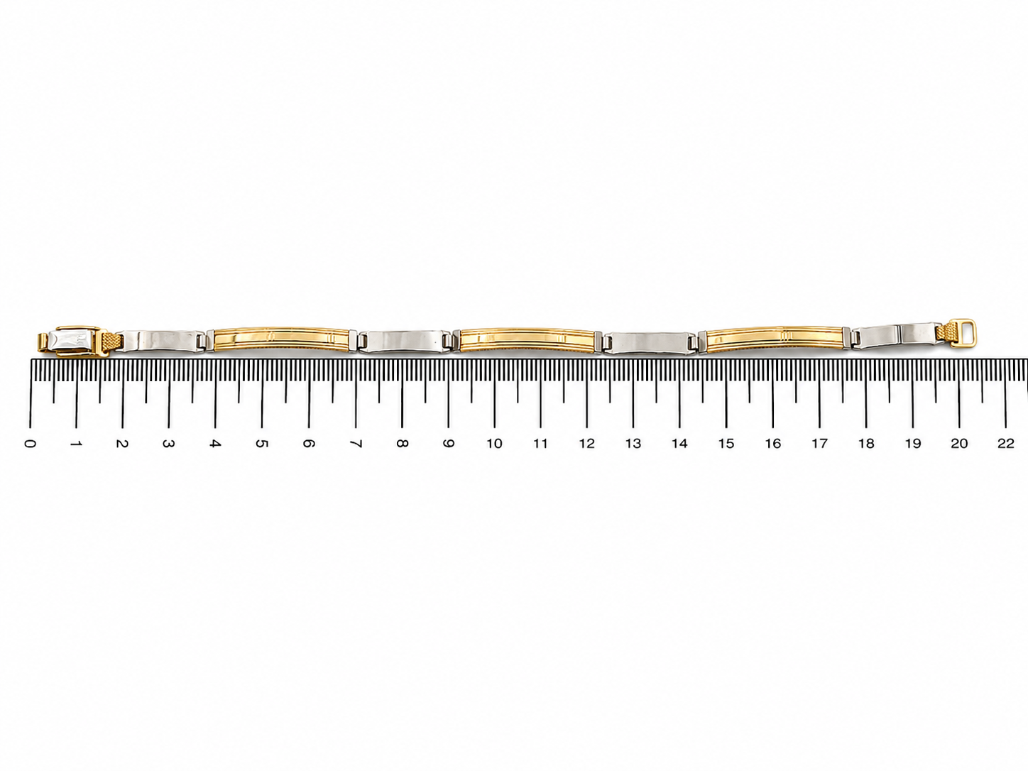 Bracciale - 18 carati Oro bianco, Oro giallo - Made in Italy - Handmade