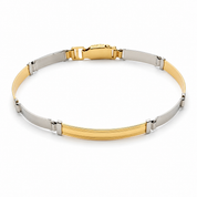 Bracciale - 18 carati Oro bianco, Oro giallo - Made in Italy - Handmade