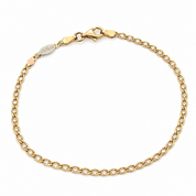Bracciale - 18 carati Oro giallo, Oro bianco - Handmade