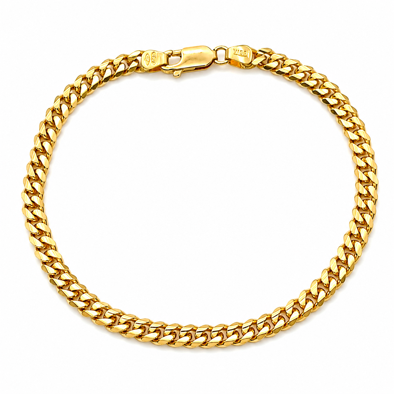 Bracciale - 18 carati Oro giallo - Made in Italy - Handmade