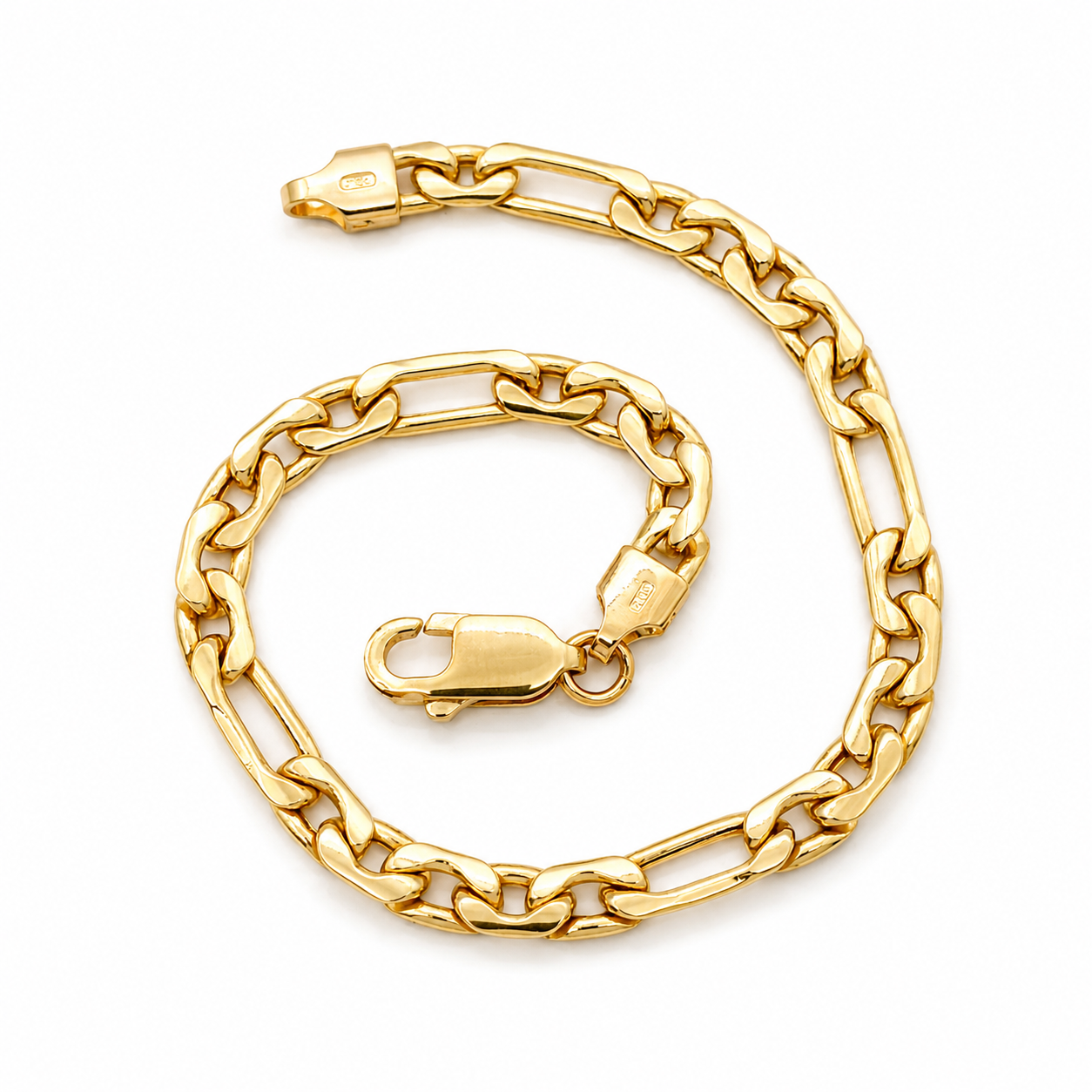 Bracciale - 18 carati Oro giallo - Made in Italy - Handmade
