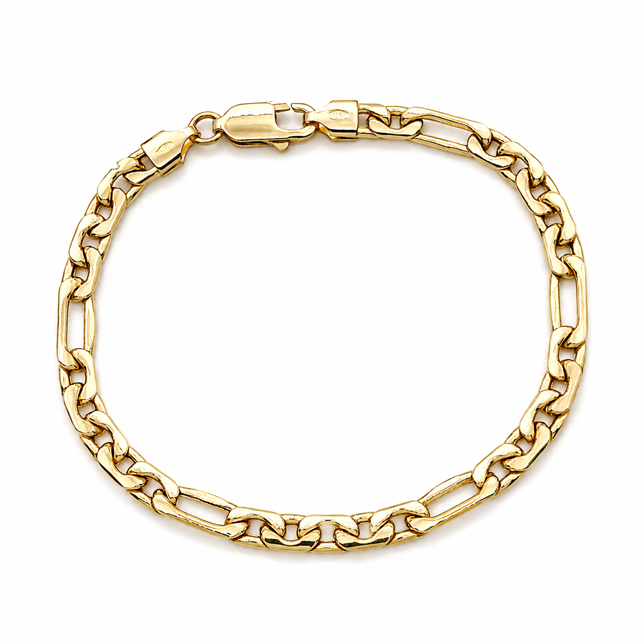 Bracciale - 18 carati Oro giallo - Made in Italy - Handmade