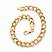 Bracciale - 18 carati Oro giallo - Made in Italy - Handmade