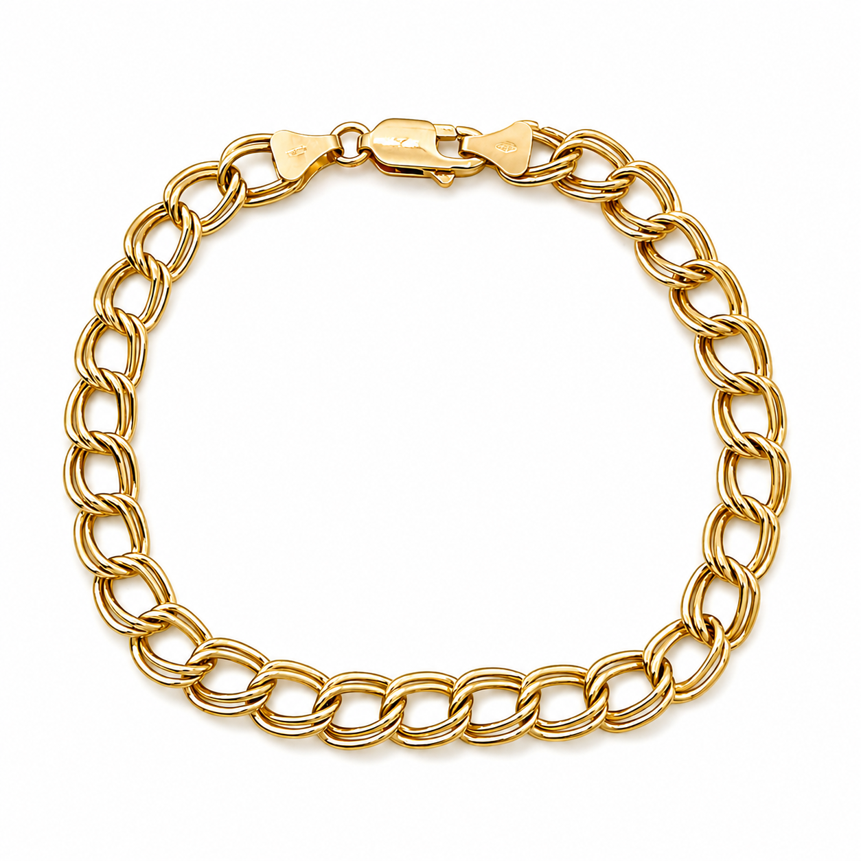 Bracciale - 18 carati Oro giallo - Made in Italy - Handmade