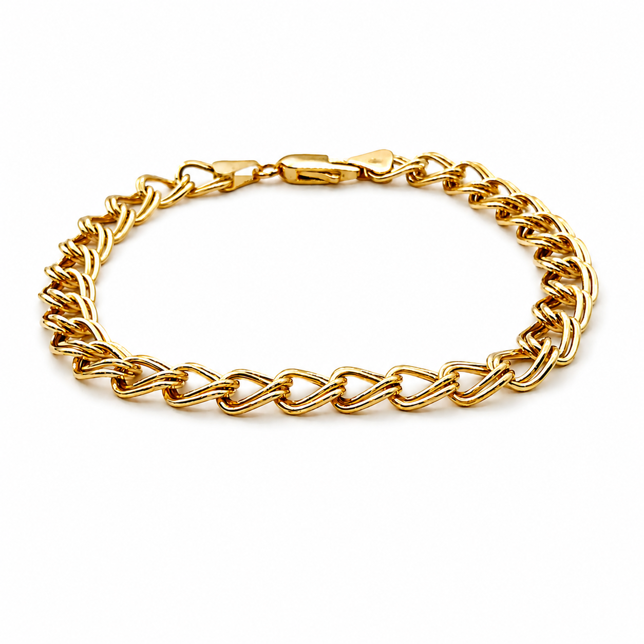 Bracciale - 18 carati Oro giallo - Made in Italy - Handmade