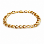 Bracciale - 18 carati Oro giallo - Made in Italy - Handmade