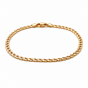 Bracciale - 18 carati Oro giallo - Made in Italy - Handmade