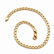 Bracciale - 18 carati Oro giallo - Made in Italy - Handmade