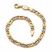 Bracciale - 18 carati Oro bianco, Oro giallo - Made in Italy