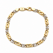 Bracciale - 18 carati Oro bianco, Oro giallo - Made in Italy