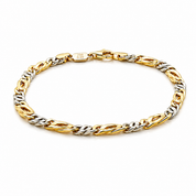 Bracciale - 18 carati Oro bianco, Oro giallo - Made in Italy