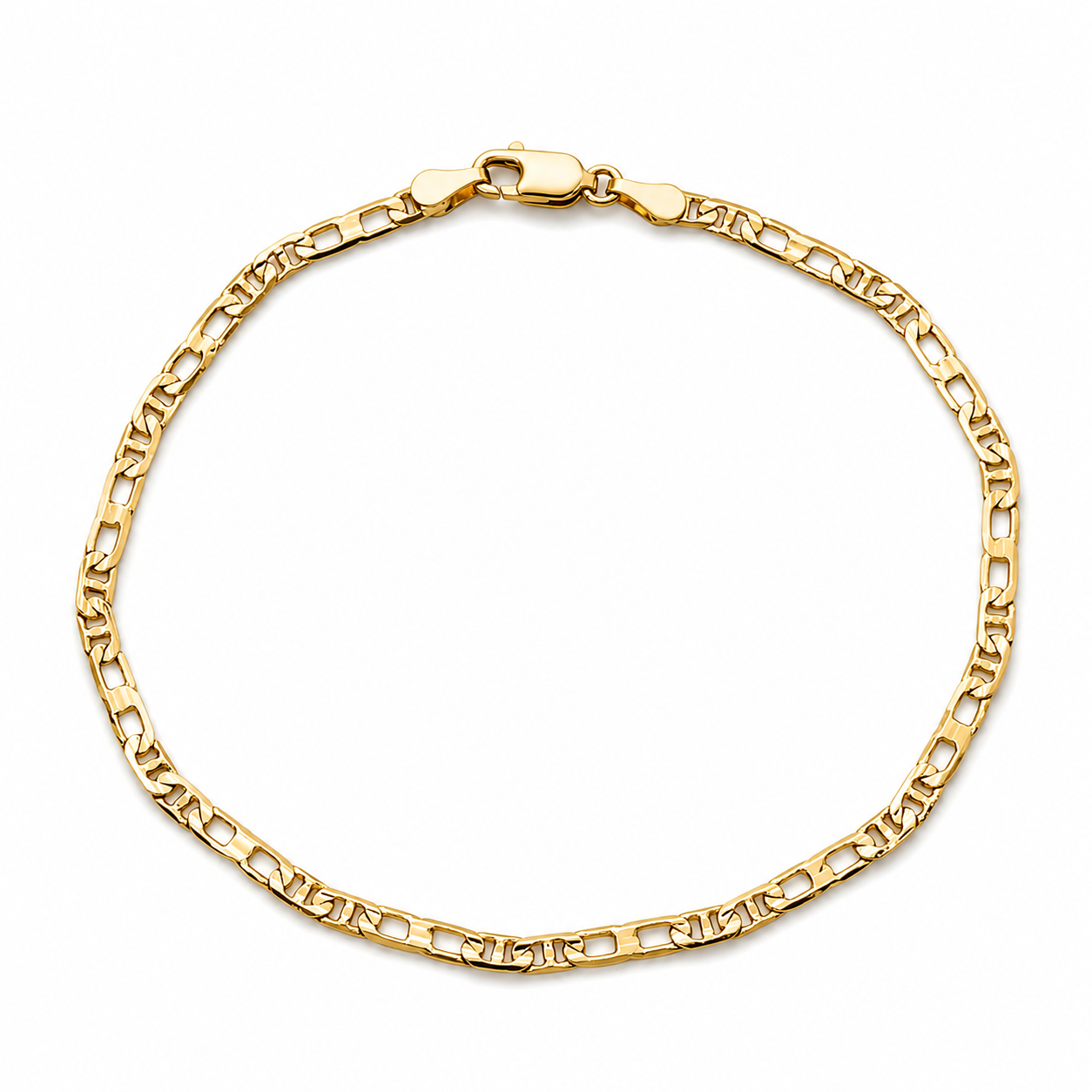Bracciale - 18 carati Oro giallo - Made in Italy - Handmade