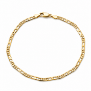 Bracciale - 18 carati Oro giallo - Made in Italy - Handmade