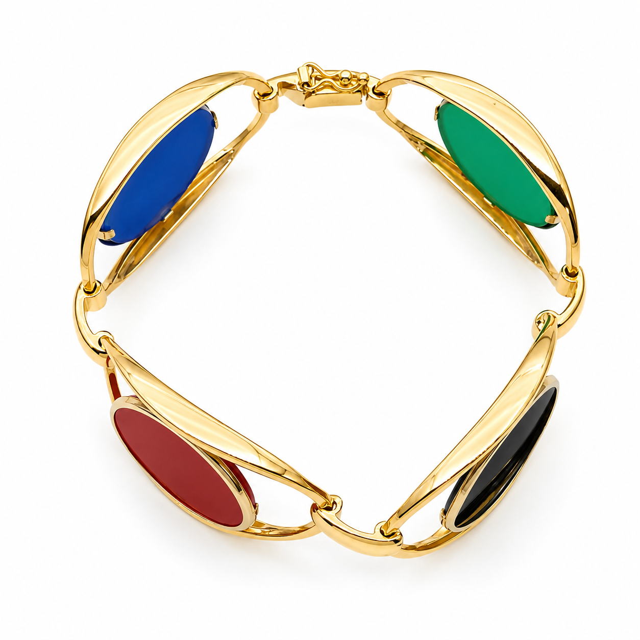 Bracciale - 18 carati Oro giallo - Handmade - Made in Italy