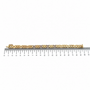 Bracciale - 18 carati Oro bianco, Oro giallo - 0.40ct. tw. Diamante (Naturale) - Made in Italy - Handmade
