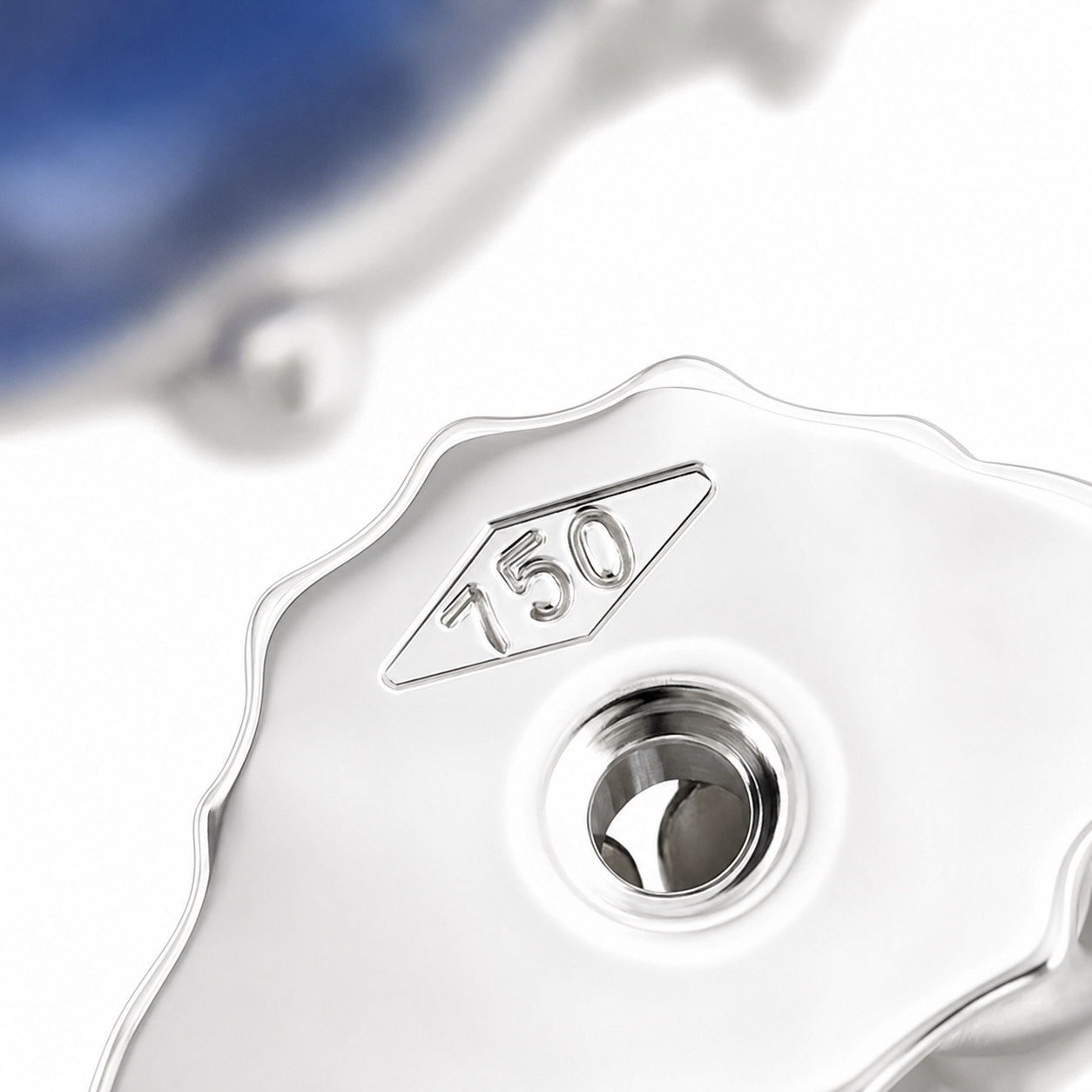 Orecchini - 18 carati Oro bianco - 2.84ct. tw. Tanzanite - Diamante - Made in Italy - Handmade