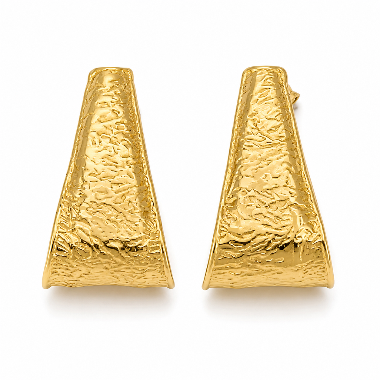 Orecchini - 18 carati Oro giallo - Handmade - Made in Italy