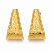 Orecchini - 18 carati Oro giallo - Handmade - Made in Italy