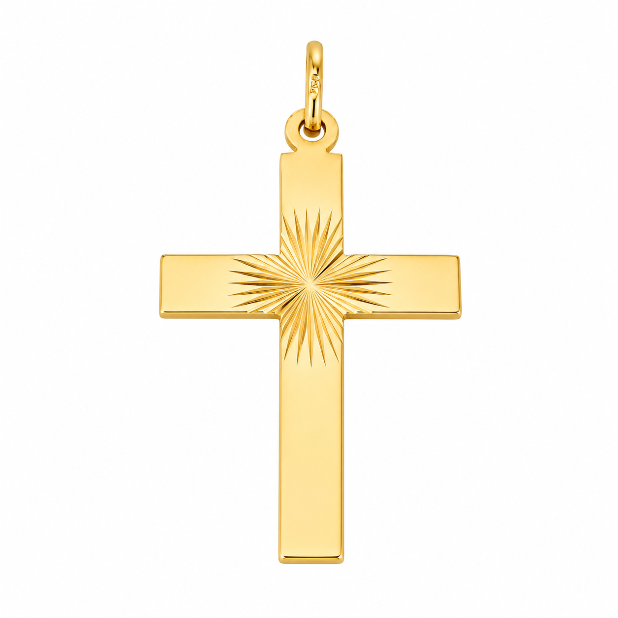 Ciondolo - 18 carati Oro giallo - Made in Italy - Handmade