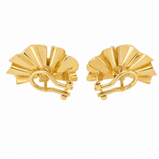 Orecchini - 18 carati Oro bianco, Oro giallo - 0.32ct. tw. Diamante (Naturale) - Made in Italy - Handmade