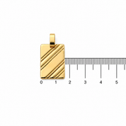 Ciondolo - 18 carati Oro giallo - Made in Italy - Handmade