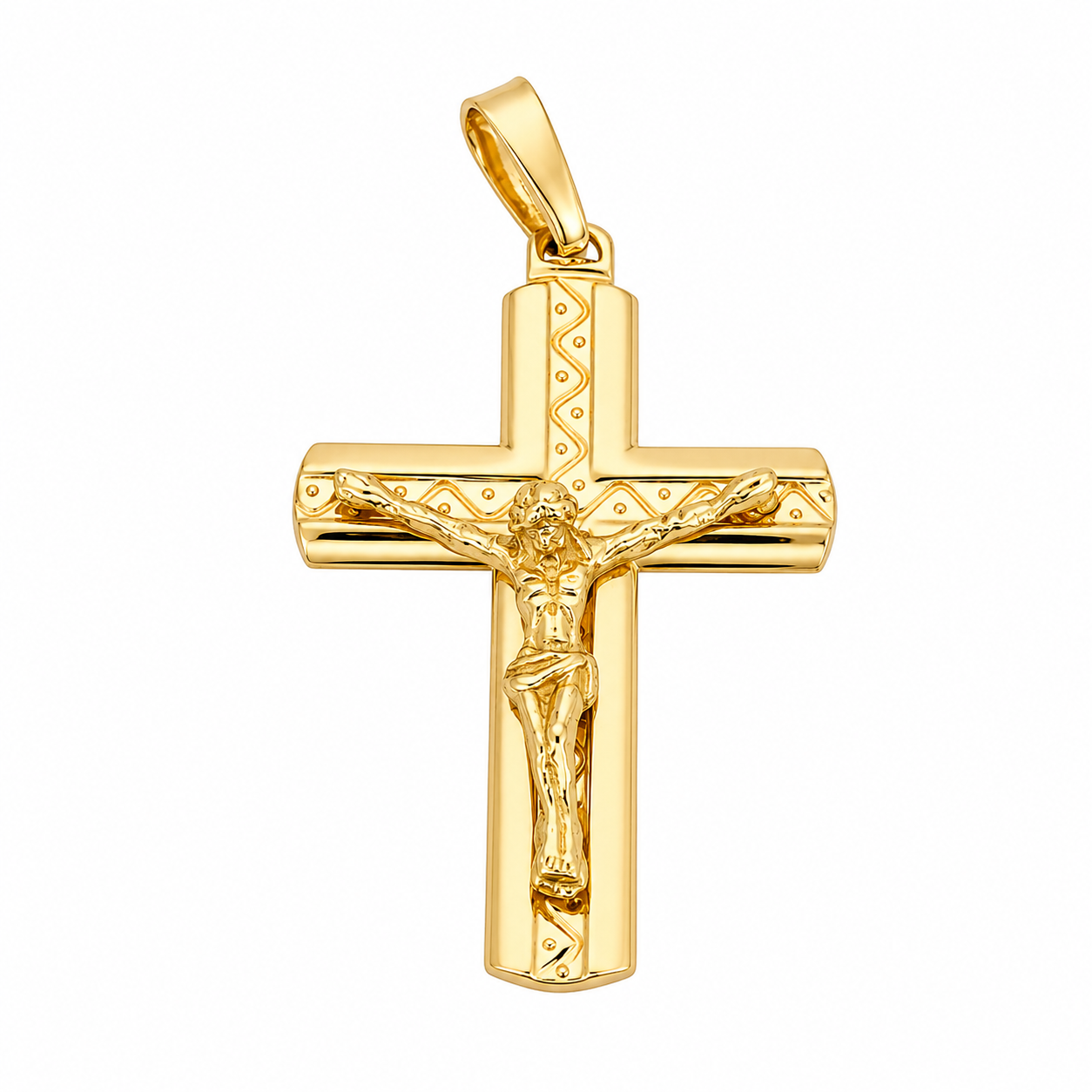 Ciondolo - 18 carati Oro giallo - Made in Italy - Handmade