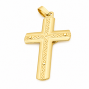 Ciondolo - 18 carati Oro giallo - Made in Italy - Handmade