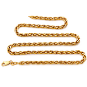 Collana - 18 carati Oro  Giallo - Made in Italy - Handmade