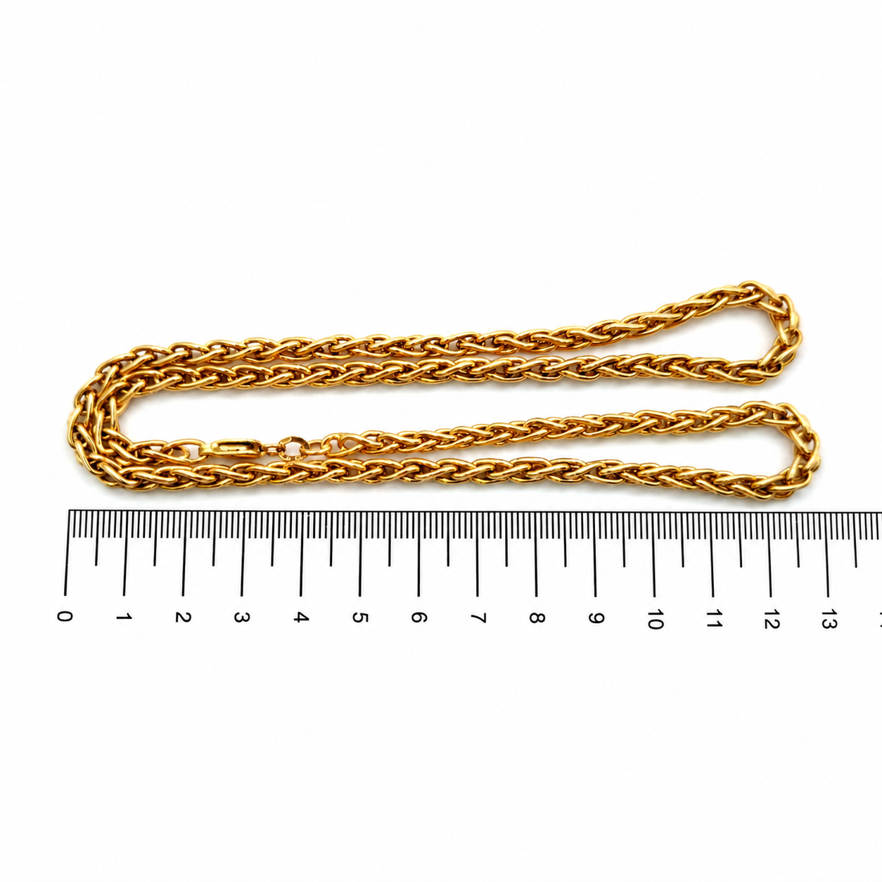 Collana - 18 carati Oro  Giallo - Made in Italy - Handmade