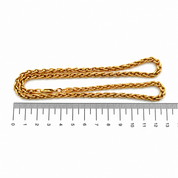 Collana - 18 carati Oro  Giallo - Made in Italy - Handmade