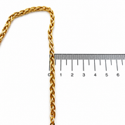 Collana - 18 carati Oro  Giallo - Made in Italy - Handmade