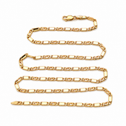 Collana - 18 carati Oro giallo - Made in Italy - Handmade
