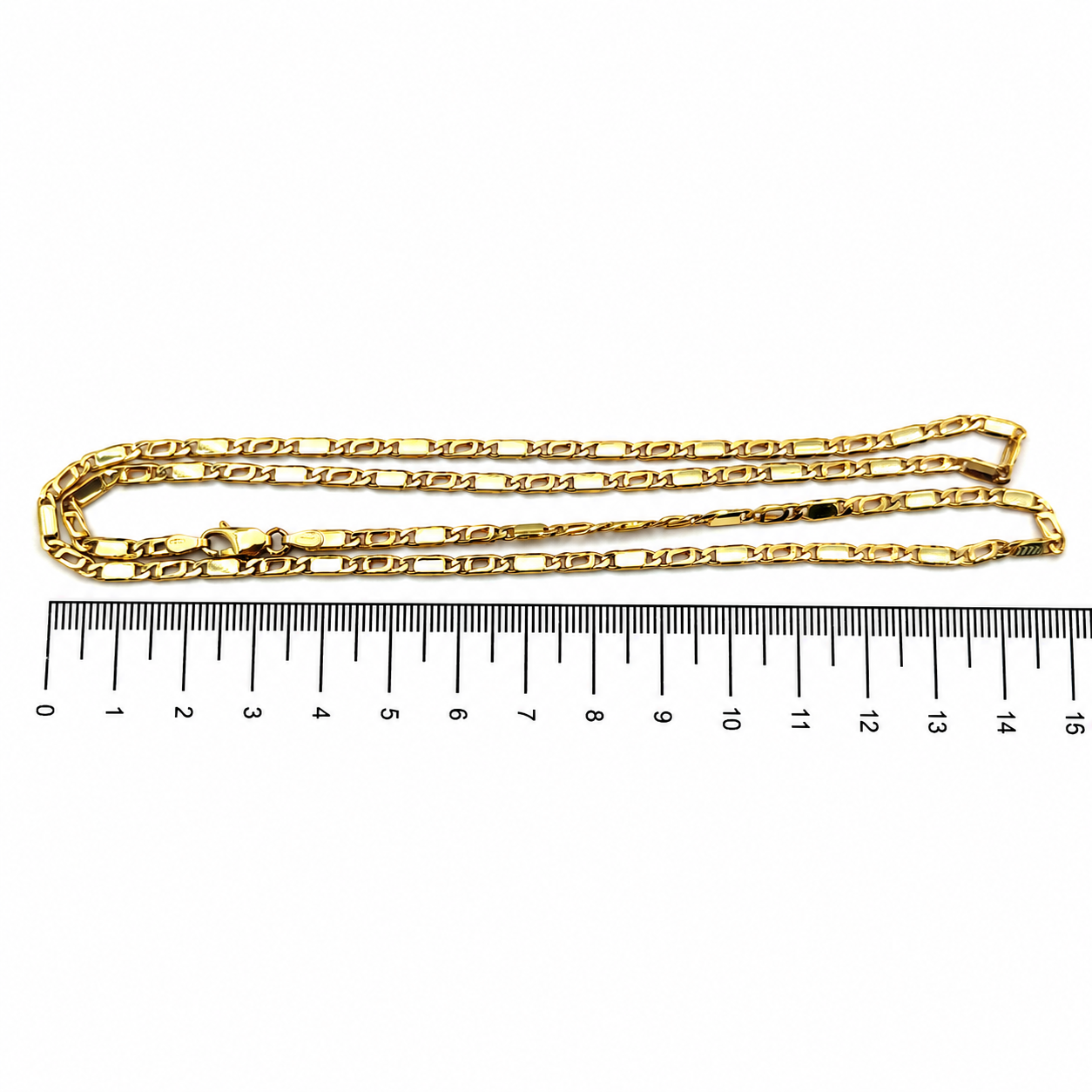 Collana - 18 carati Oro giallo - Made in Italy - Handmade